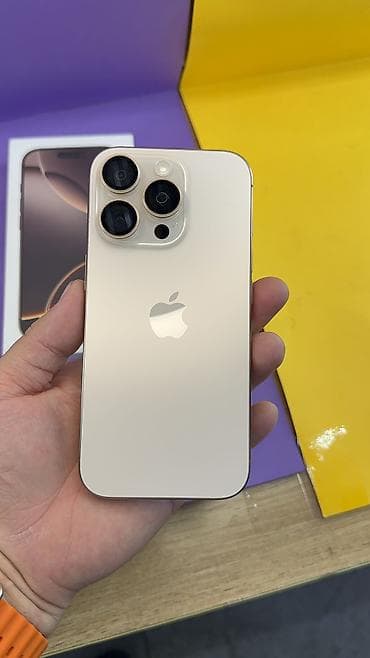 бэушный iphone: IPhone 16 Pro, Б/у, 256 ГБ, Коробка, 99 % — 8