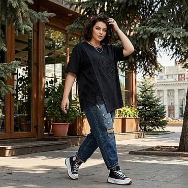 Футболка оверсайз "Green Spirit" в расцветках ОБХВАТ ГРУДИ до 150 at lalafo.kg Футболка оверсайз "Green Spirit" в расцветках ОБХВАТ ГРУДИ до 150