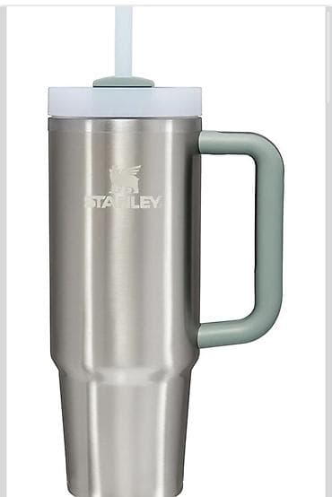 Термокружка Stanley с ручкой и трубочкой из США! На сайте стоит 75$