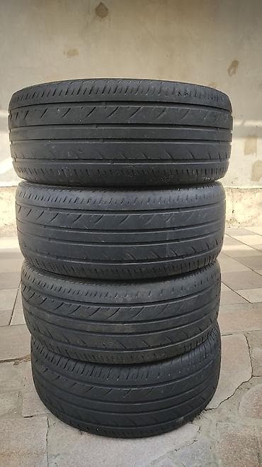 Шины: Шины 225 / 55 / R 16, Лето, Б/у, Комплект, Легковые — 2