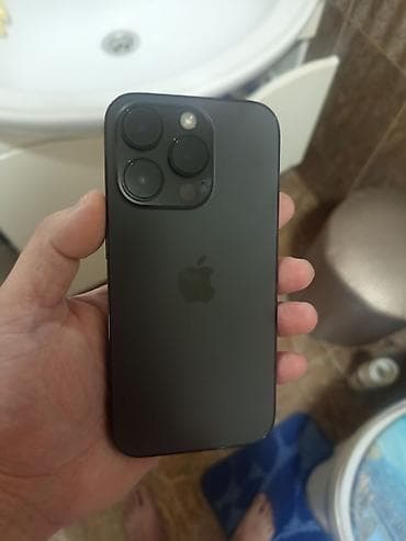 IPhone 14 Pro, Б/у, 256 ГБ, Black Titanium, 92 %