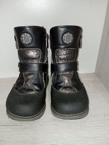 обувь для охоты: Зимние сапожки из натуральной кожы и с натуральным мехом, овчина для — 2