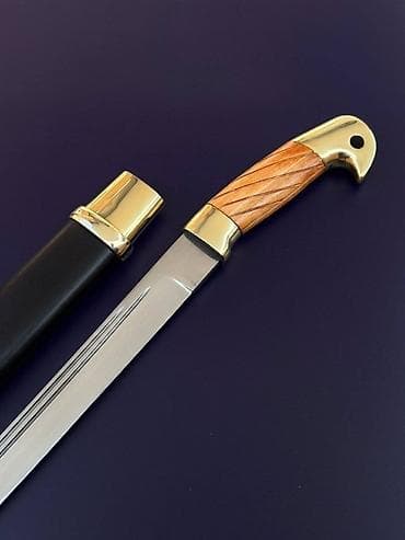 коллекционная: Шашка казачья в ножнах - Тип: шашка с изогнутым клинком, полуторная — 5