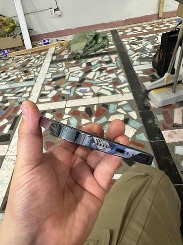 синяя тюрьма: IPhone 13 Pro Max, Б/у, 256 ГБ, Голубой, 79 % — 4