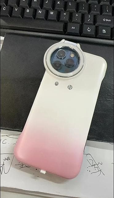 объективы для телефона: Осветительный чехол с кольцевой подсветкой для смартфона - Встроенное — 2