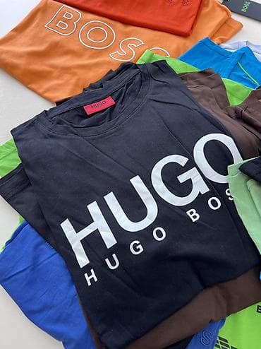 кепки boss: Мужская футболка, 2XL, Hugo Boss, Новый, цвет - Зеленый, Самовывоз, Платная доставка — 10