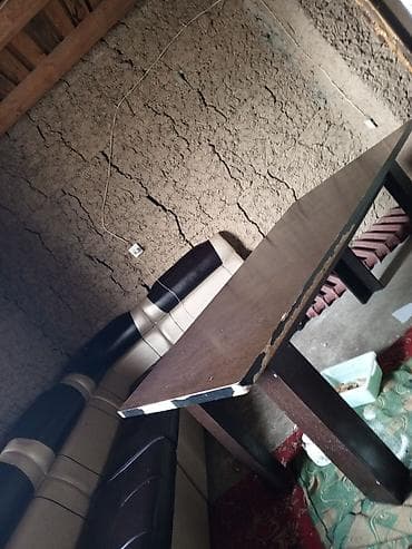 диван угловой купить: Кухонный уголок с большим прямоугольным столом. Состав: - Угловой — 4