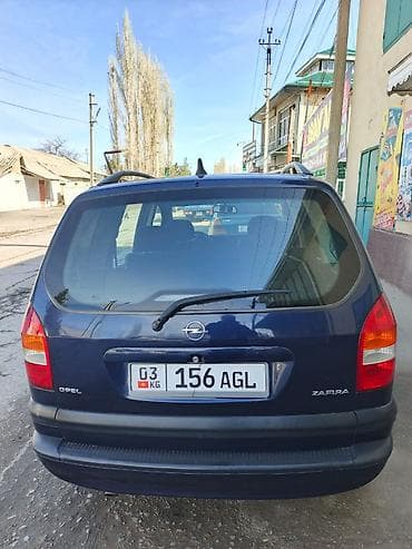 машина үчүн шарлар: Opel Zafira: 2001 г., Вэн/Минивэн — 2