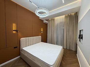 кв в мкр: 3 комнаты, 87 м², Элитка, 9 этаж, Дизайнерский ремонт — 7