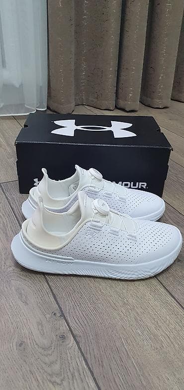 Кроссовки, 39, Under Armour, Новый, цвет - Белый, Самовывоз