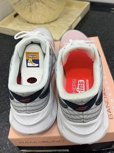 slim patch: Кроссовки, 37.5, Skechers, Новый, цвет - Белый, Самовывоз — 4