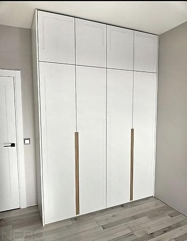 для потолка: Шкаф на заказ, Встроенный, ЛДСП, Дизайн, проект — 9