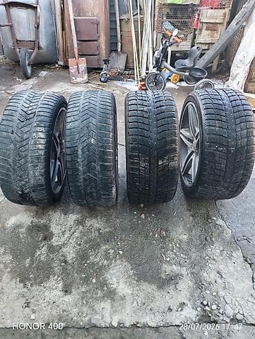 Унаа: Дөңгөлөктөр монтажда 275 / 35 / R 19, Кыш, Колдонулган, Комплект, Жеңил унаалар, Куйма, тешиктери - 5 — 8