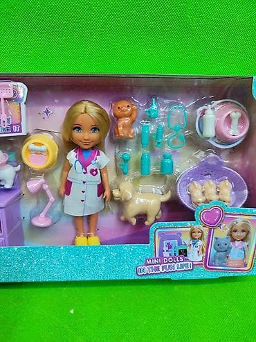 доктор игрушки: Куклы игрушки ветеринар в комплекте для детей👧 Комплектация товара: 2 — 3