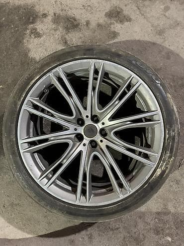 diski r20: Колеса в сборе 245 / 40 / R 20, Лето, Б/у, 1 шт, Легковые, Литые, отверстий - 5 — 1