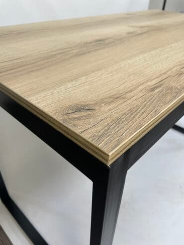 стеклянный стол офисный: Лофт столы С прочной металлической основой 25x25 мм и столешницей из — 10