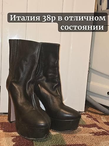 zara ботинки: Коллекция женской обуви, размер 38–39. 1) Туфли-лодочки Zara, размер — 3