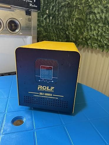 Ремонт и строительство: Стабилизатор напряжения переменного тока ROLF ROLF-5000VA - Мощность — 1