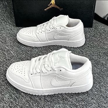 джордан 1: Кроссовки Nike Air Jordan 1 Low - Низкий силуэт на шнуровке — 1