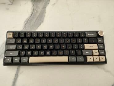 red square keyrox: Клавиатура, Royal Kludge, Механикалык, Зымдуу туташтыруу, Өлчөмү: 65% — 1