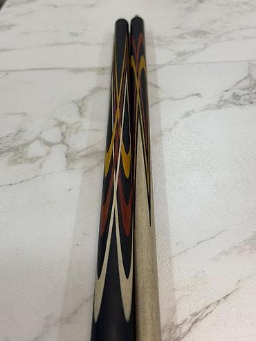 серебряный кулон: Бильярдный кий Евгения Онищенко цветок Вес 705гр Наклейка Jos H+ — 4