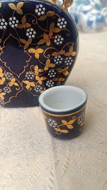 ориент часы: Штоф кобальт с золотом редкой расцветки в идеальном состоянии. Винтаж — 3