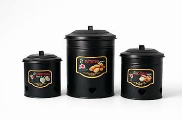 сетка для картошки: Пищевой контейнер, цвет - Черный — 1