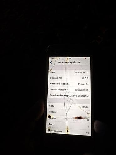 ми 9 с: IPhone 5s, Серебристый — 3