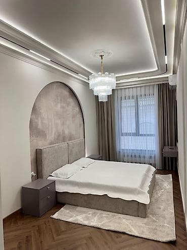 flat osh: 4 комнаты, 134 м², Южная Магистраль Элитка, 13 этаж, Евроремонт — 1