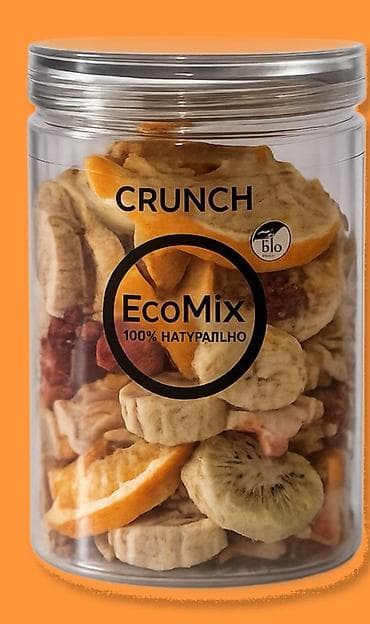 куплю банан: CRUNCH EcoMix — натуральные сублимированные снеки для перекуса и — 1