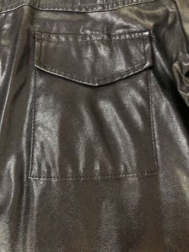 брендовая мужская одежда бишкек: Двойка: рубашка, Майка из экокожи, размер M, Италия — 5