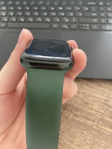 apple watch 3 series: Продаю apple watch 7 серии, 45 мм. Акб 81%, оригинальный ремешок + — 5