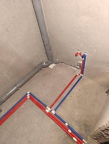 эшиктер уй: Монтаж сантехники и разводка водопровода/канализации «под ключ» - — 2