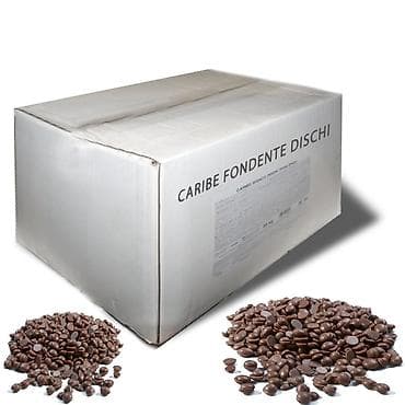 fix шоколад: Глазурь Caribe Fondente (тёмная) Unigra, 20 кг — профессиональная — 1