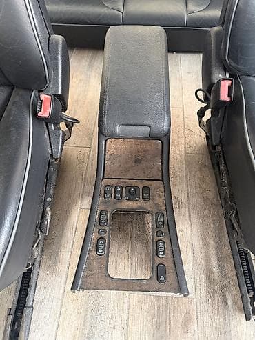 3 uz: Продается на w210 салон черная кожа электро сидения дверные карты — 5