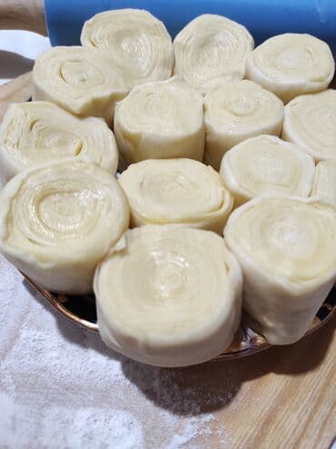 мантышница из бамбука: Тесто слоенное домашнее. Ручная работа — 3