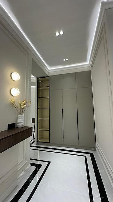 discovery studio: 3 комнаты, 109 м², Асанбай мкр Элитка, 12 этаж, Дизайнерский ремонт — 2