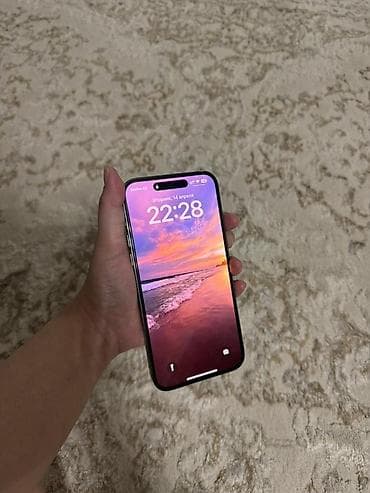 aoc 24g2: IPhone 14 Pro Max, 256 ГБ, Deep Purple, Чехол, 81 % — 1