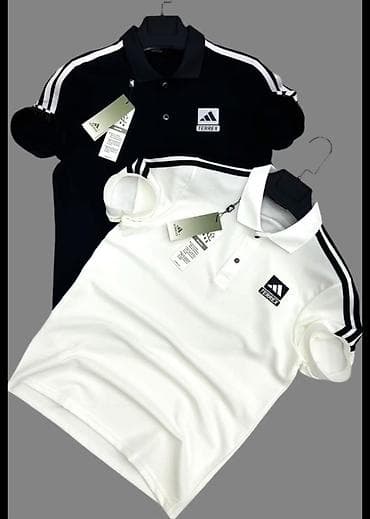 куртки adidas: Мужская футболка, S, M, L, Adidas, Новый, Платная доставка — 1