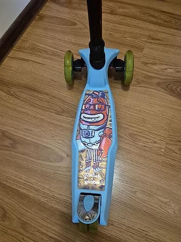 Детские самокаты: Детский самокат, Трёхколёсный, Б/у — 3