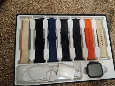 xiaomi smart band 7 pro ремешок: Смарт-часы S10 Ultra2 — набор 7 в 1 Комплектация: - корпус часов S10 — 4