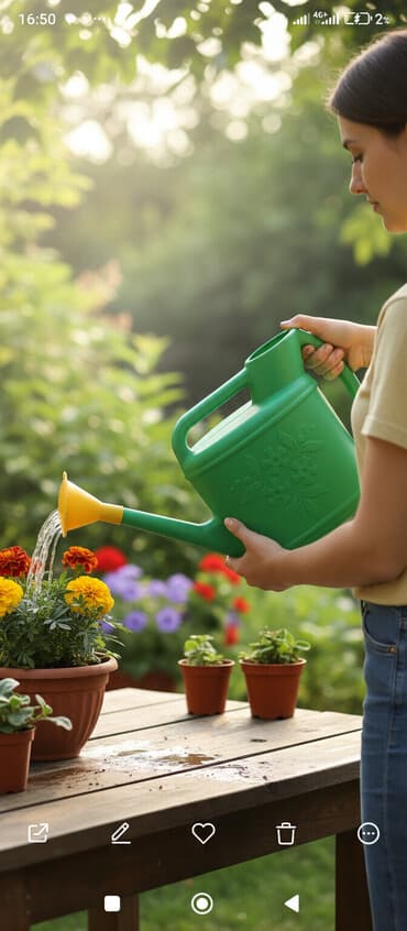 Садовые инструменты и инвентарь: Садовые лейки — 1