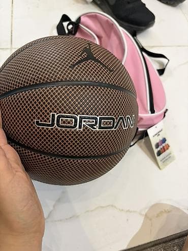 Велоаксессуары: Новый Баскетбольный набор: мяч Jordan + сумка-рюкзак KONGSHUA - — 1