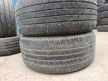 Шины 245 / 55 / R 18, Лето, Б/у, Пара, Легковые, Корея, Kumho