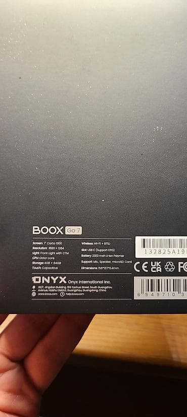 sony netbook: Электронная книга, Onyx Boox, Б/у, 7" - 8", Wi-Fi, цвет - Черный — 7