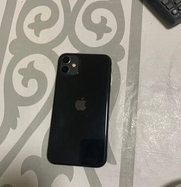 айфон 9 бу бишкек: IPhone 11, Колдонулган, 128 ГБ, Кара, Заряддоочу түзүлүш, 100 % — 3