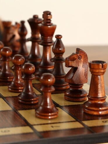 математика учебник: Деревянные магнитные шахматы 🔥 ♟️В комплекте 32 фигурки ♟️Размер — 5