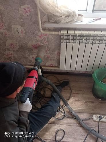 аренда алмазного сверления: Алмазное бурение/сверление отверстий в бетоне, кирпиче, железобетоне и — 1