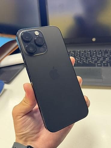 IPhone 14 Pro Max, Б/у, 512 ГБ, Черный, Защитное стекло, Коробка, 88 %