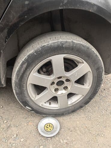 диски на фокус: Дисктер R 16 Volkswagen, Комплект, тешиктери - 5, Колдонулган — 4